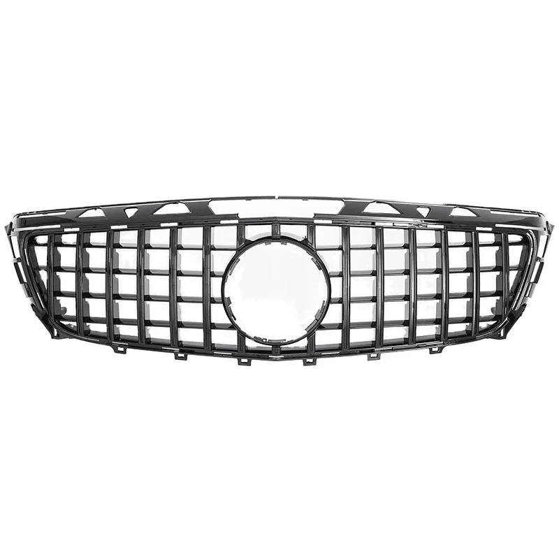 W218 GT GRILLE FOR CLS  2011-2014 PRE-FACELIFT ALL BLACK COLOR