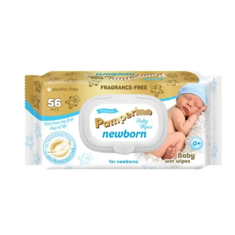 Soft Baby Wipes Plant based Formula Hands Clean Wipes Disposable products OEM Manufacturer