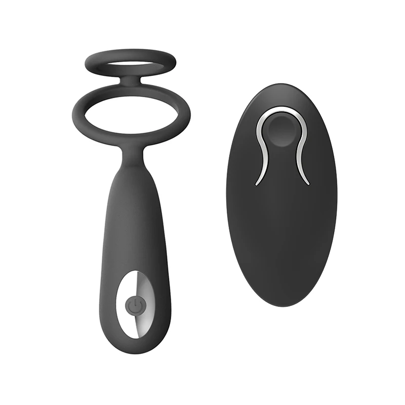Remote Sexual Vibrating Cock Ring Rechargeable Rubber Penis Cock Ring