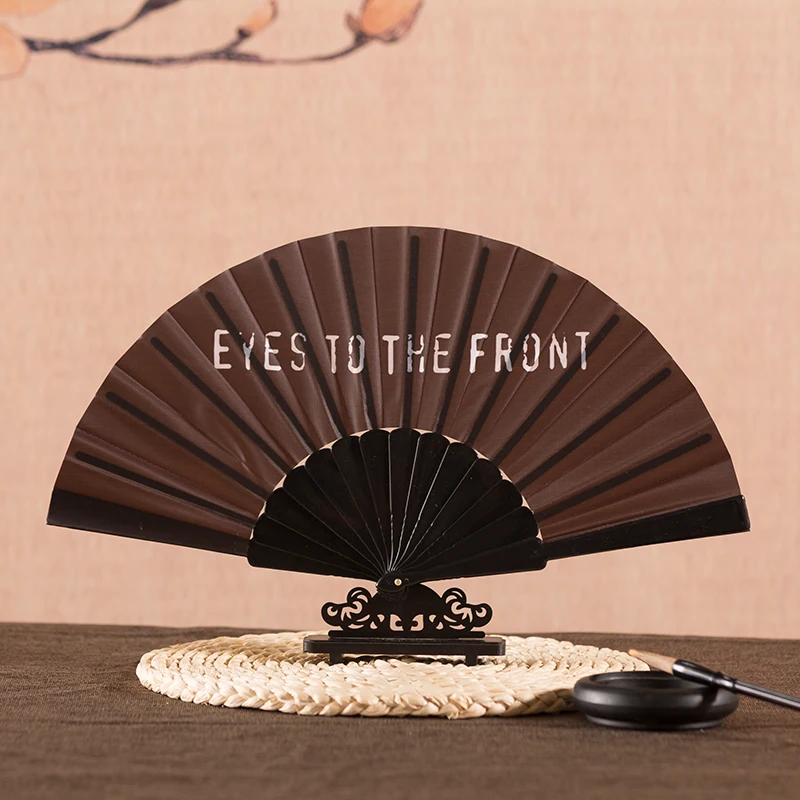 Customized Spanish fabric lace fan for gift