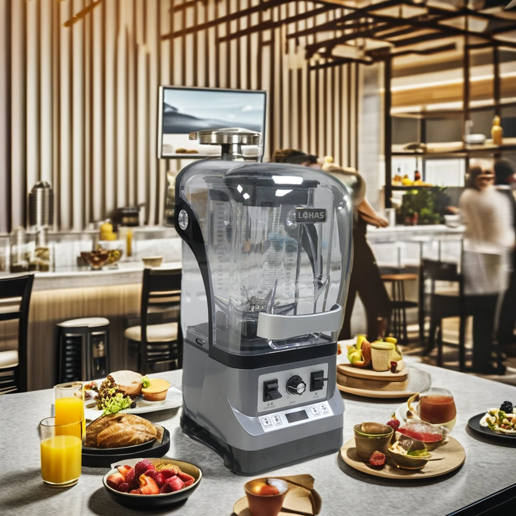 5-in-1 BPA Free Commercial Blender New Electric Home Appliance for Kitchen or Hotel Plastic Container for Household Use