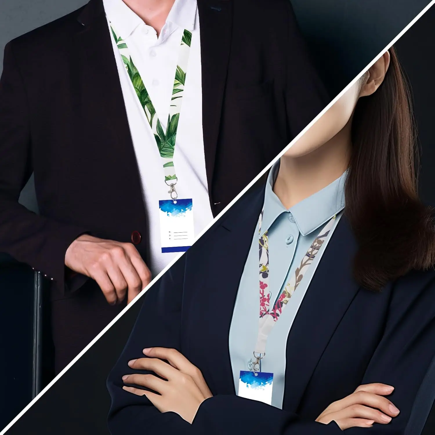 Sublimation Lanyard Blank White Sublimation Neck Lanyards Neoprene DIY Sublimation Lanyards or  Card Name Badge Holder