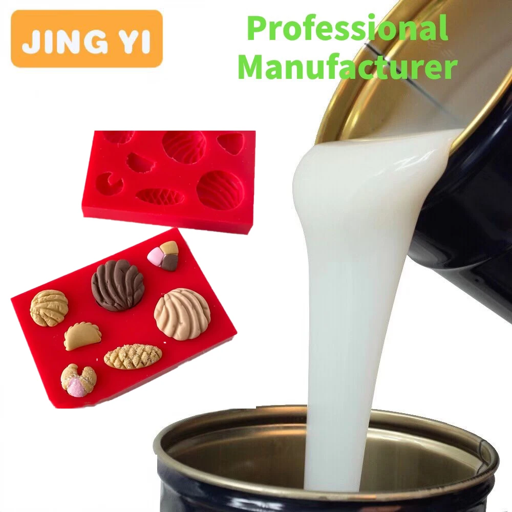 Manufacture and supply of silicone for over 23 years liquid rtv silicone for Cake Chocolate molds food grade silicone rubber