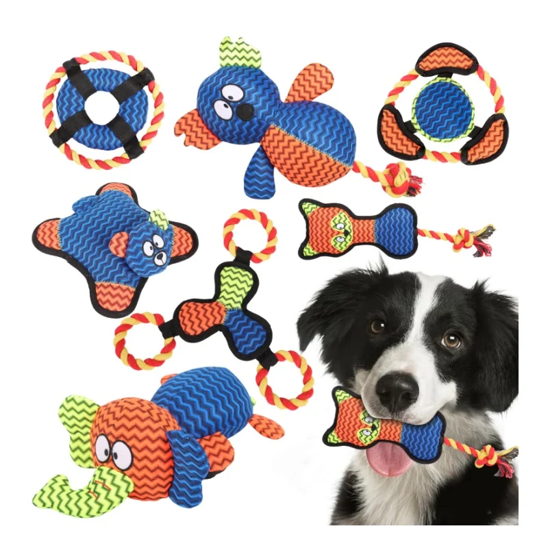 Wholesale Manufacturer Durable Dog Toys Chew Set Pet Dog Interactive Toys Indestructible Dog Toy