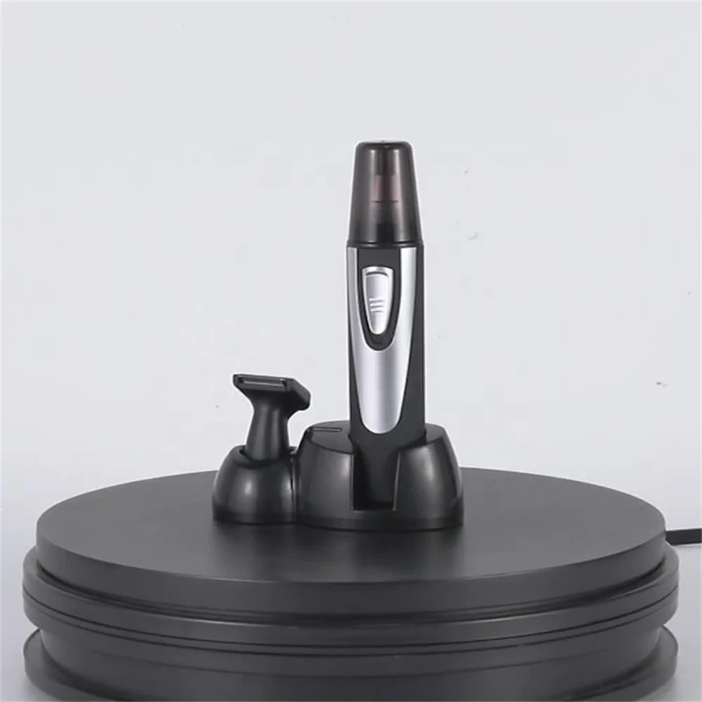 Biumart Wholesale Nose Hair Trimmer Two Replacement Heads Washable Safe Nose Hair Trimmer for Men