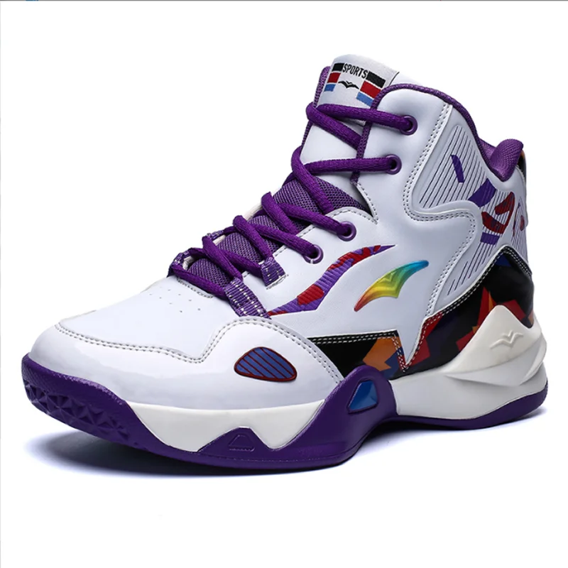 High Top Breathable ladies basketball shoes lightweight gents basketball shoe wholesale basketball shoe