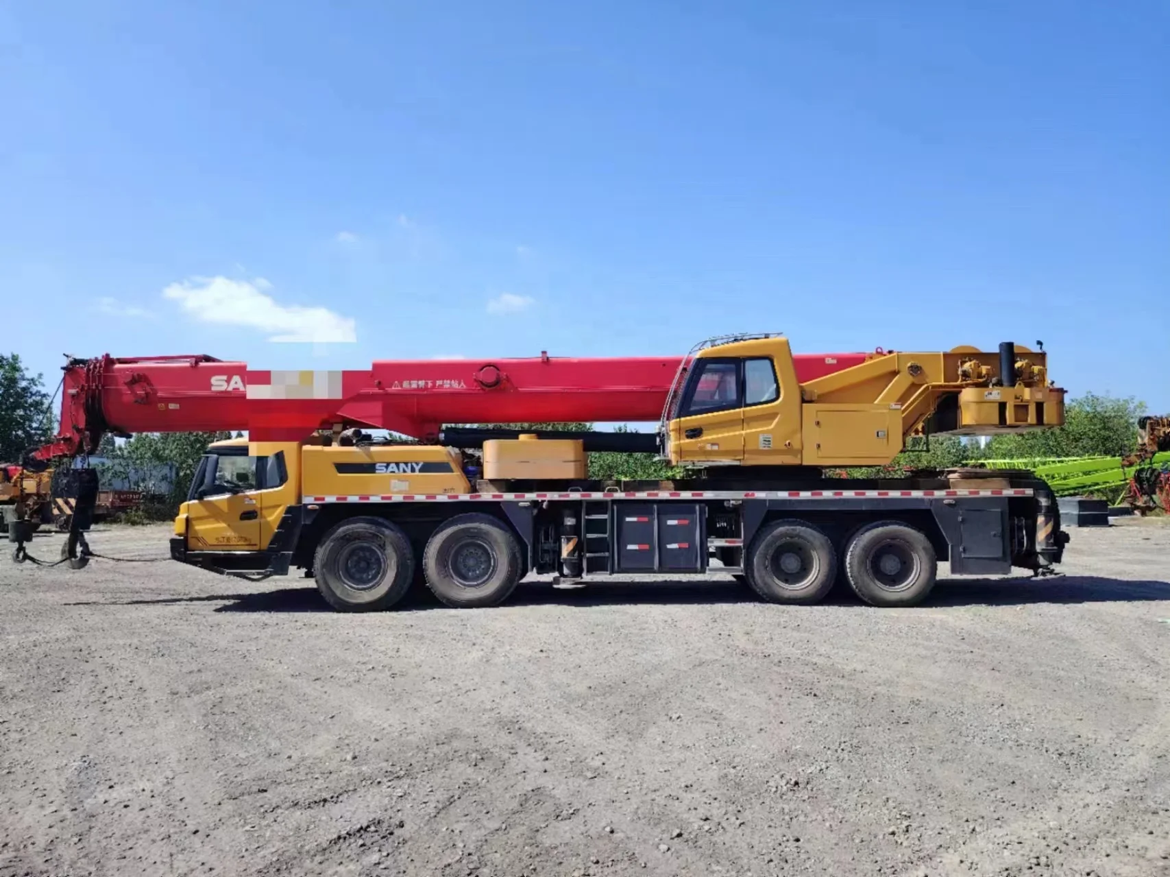 2022year HOT sale  Used Truck mobile Crane China brand sany SAC800 80t Used Mobile Crane at low price