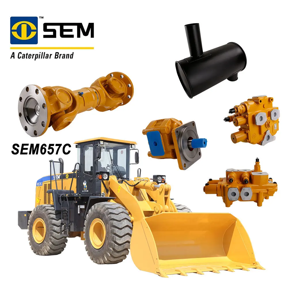 SEM657C все колеса погрузчик оригинальные запасные части двигателя электрическая гидравлическая система запчасти