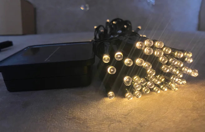 Solar LED Light String Flashing Outdoor Star Lights for Decorating Courtyard Balcony Garden Tree Layout Premium Lighting Product