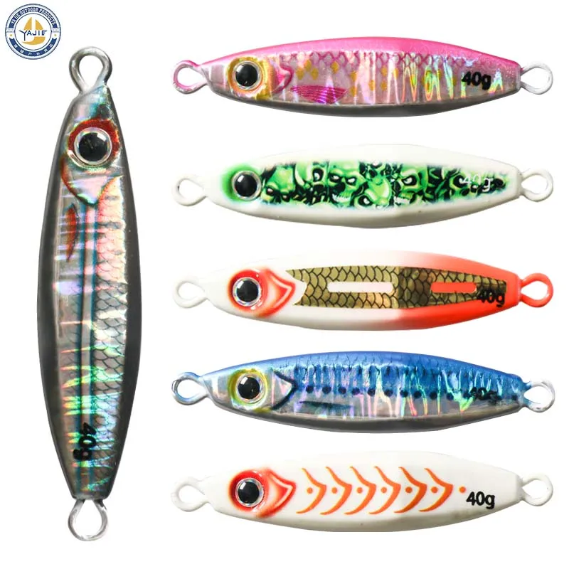 20g 30g 40g 60g 80g beads builded in drift down 3D printed UV  glow metal casting jig lure