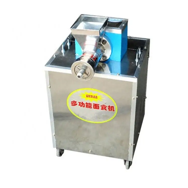 Small pasta making automatic frying snacks pellets corn flour snack extruder machine