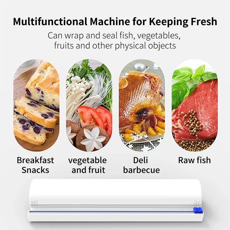 Wholesale Kitchen Foil Dispenser For Paper With Cutter Refillable Plastic Wrap Dispenser With Cutter