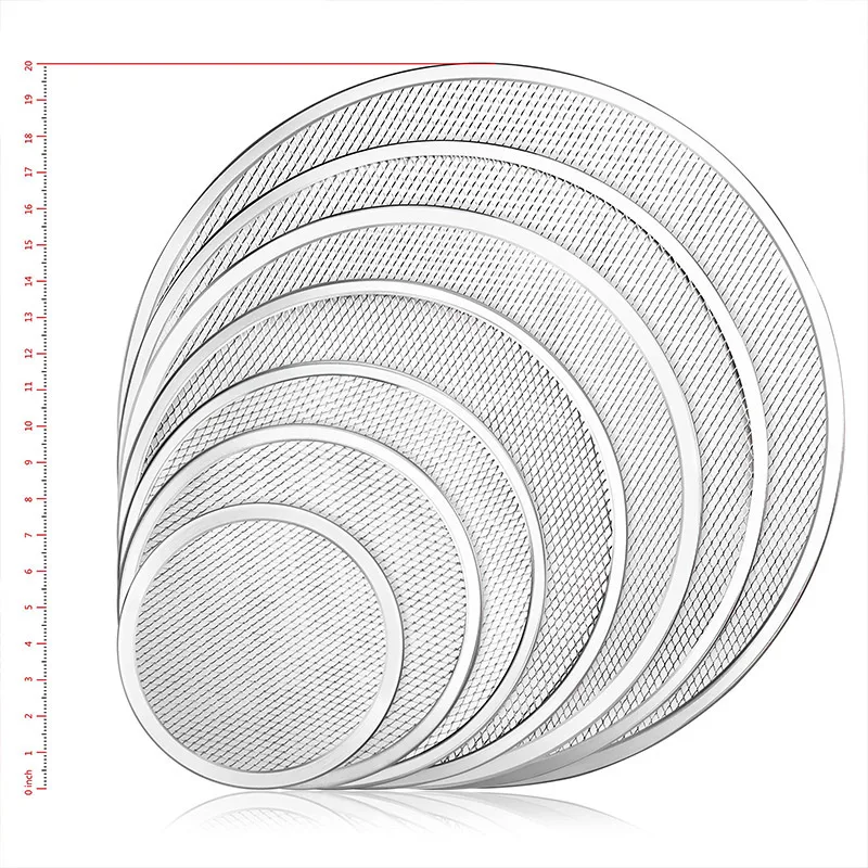 Кастрюля для пиццы алюминиевый котелок с отверстиями приготовления 6/8/10/12/14/16/18/22 дюймов барбекю