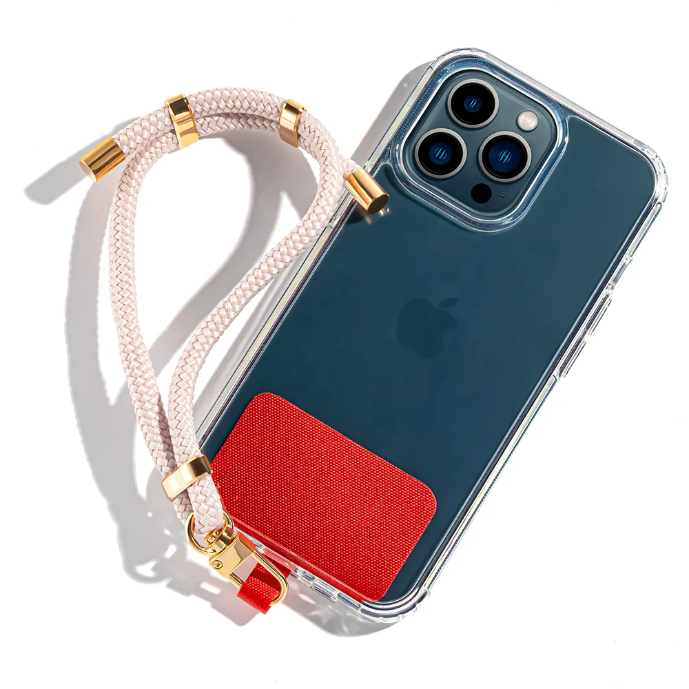 universal cellphone strap crossbody nylon patch adjustable lanyard phone design new shape with strap For iPhone 14