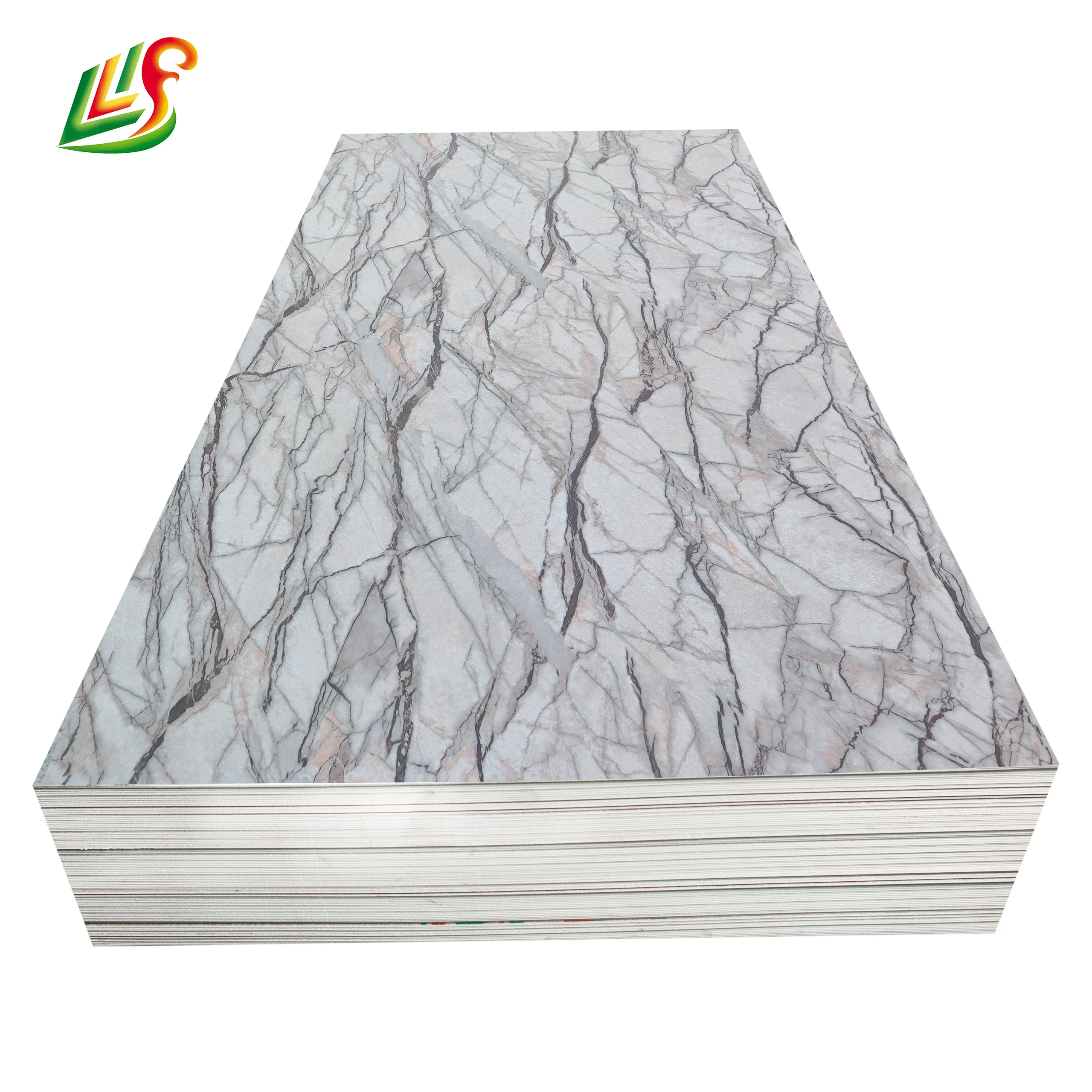 Competitive Price 3mm Plastic PVC Marble Sheet PVC Marble Durable Plastic Boards Wall Panel