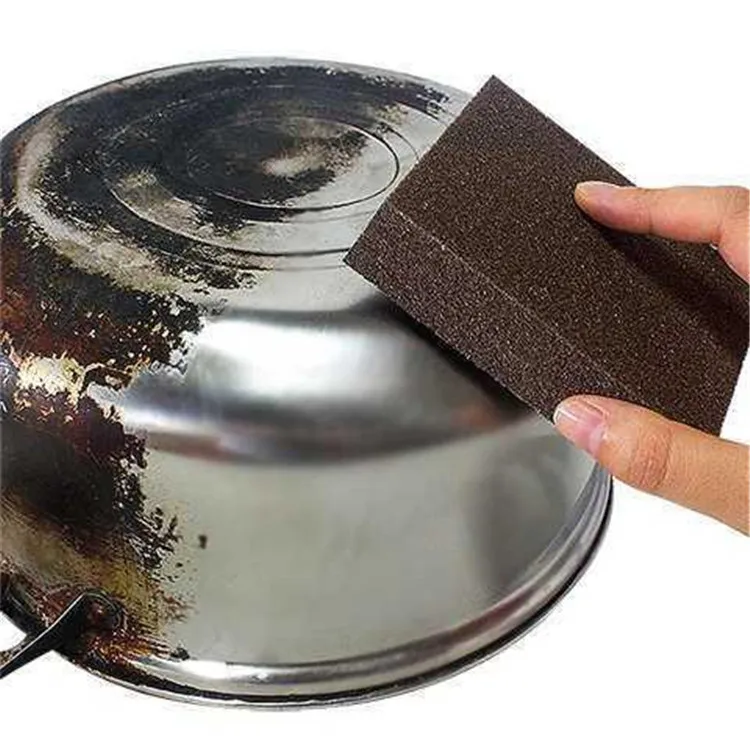 Anti Fouling Wear-resistant Rust Proof Nano Diamond Sponge Kitchen Cleaning Tool