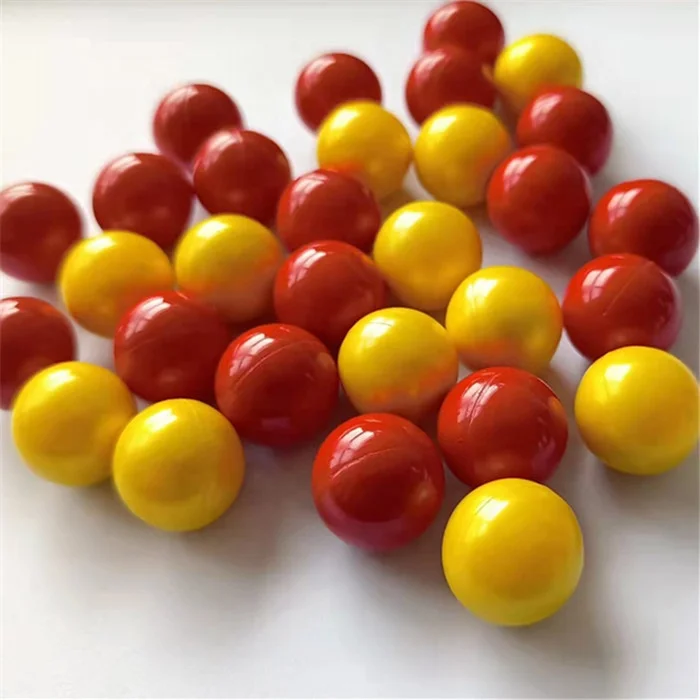 Cheap oil fill training grade paintball balls