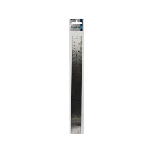 School Office Stationery Shatterproof Plastic 30cm Soft Flexible Folding Ruler with Custom logo