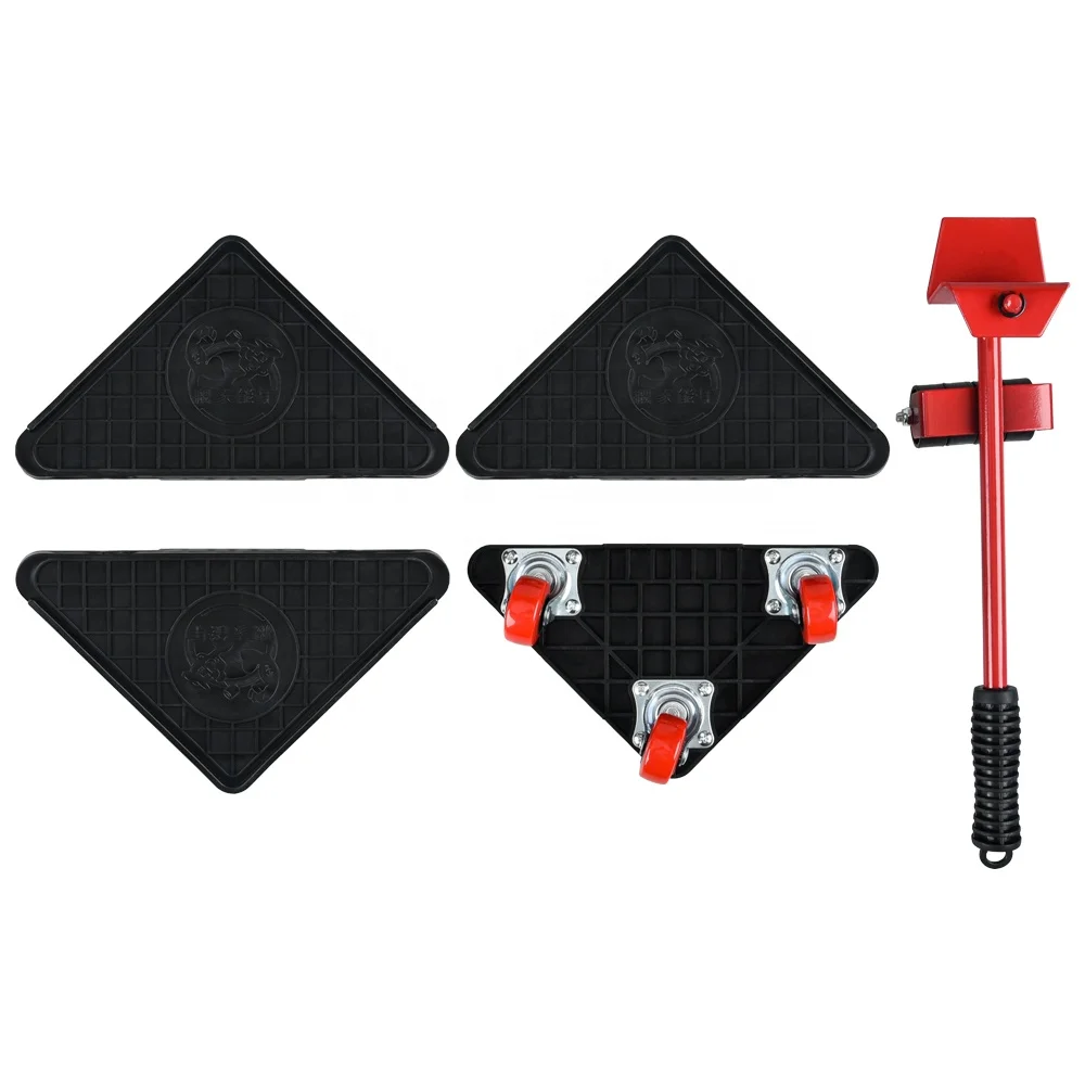 Factory Supply Heavy Furniture Mover Lifter with 4 Moving Dolly Set for Sofa Desk