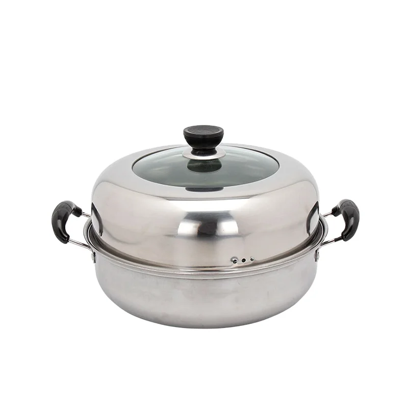 28cm Steam Cooking Pot Food Steamers Steam Cooker Steamer Stainless Steel