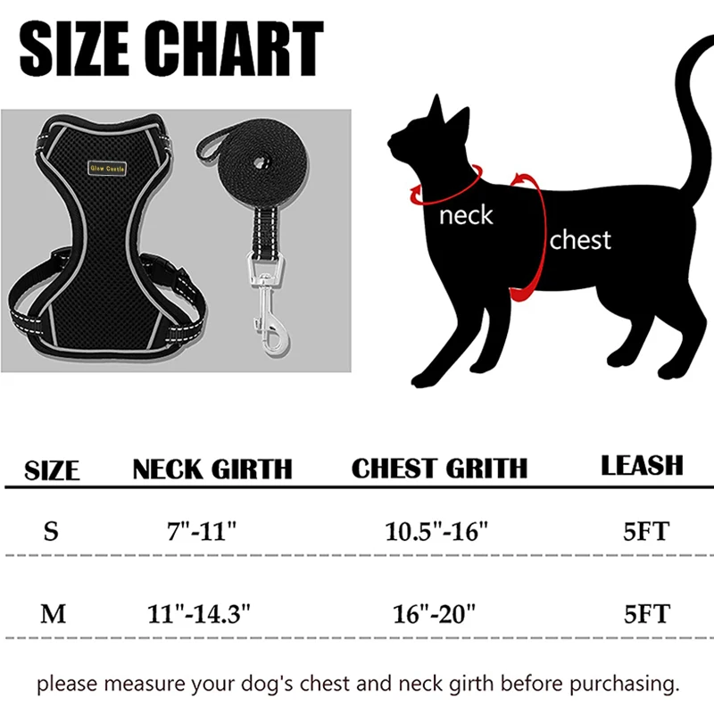 Designer Custom Adjustable Pet Pad Cat Harness Set Vest Wholesale Leads Logo Car Private Label Lift Cat Harness And Leash Set
