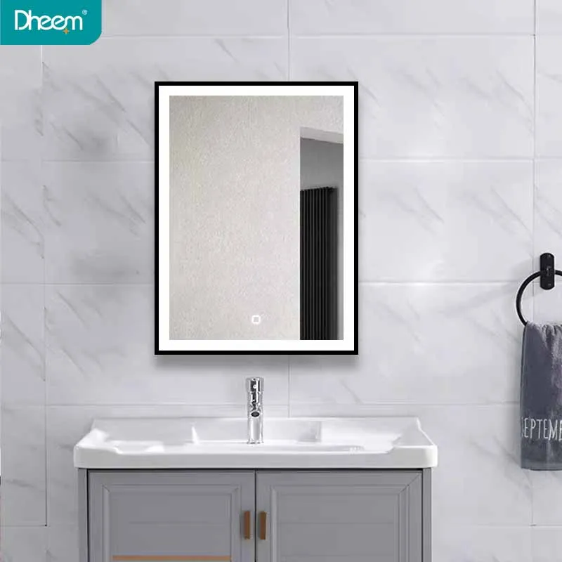 
 Современное декоративное настенное зеркало со светодиодной подсветкой и рамкой для отеля  