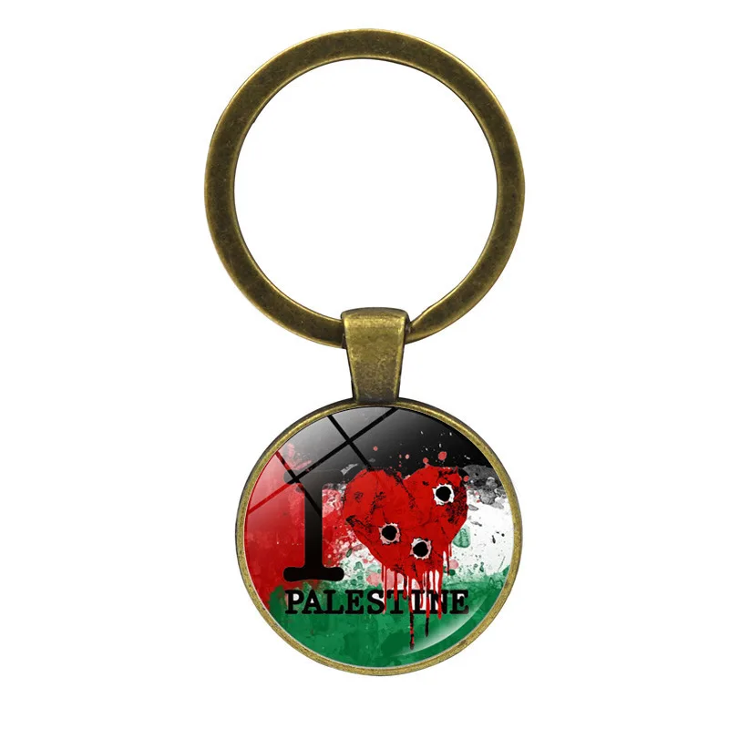 Wholesale palestine ring products Bag Key Accessories Fashion palestine  Keyrings  palestine keychain
