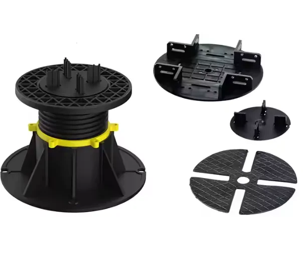 Decking Keel Support Adjustable Height Plastic Pedestal
