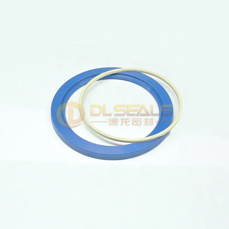DLSEALS 140*155 5*6 kr гидравлический шток PU HBY белый поршень Синяя комбинация поршневое масляное уплотнение