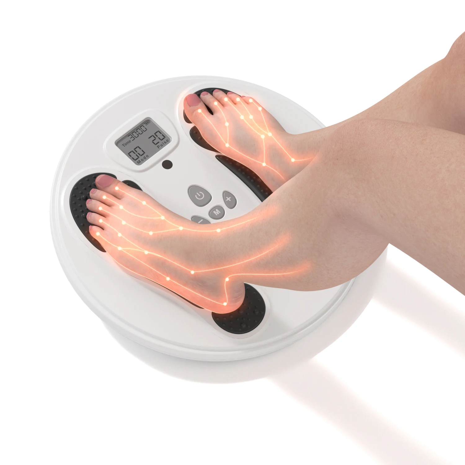 2024 NEW Foot Massager Improves Feet Leg Body Circulation and Neuropathy TENS Machine 510K Version for Pain Relieve