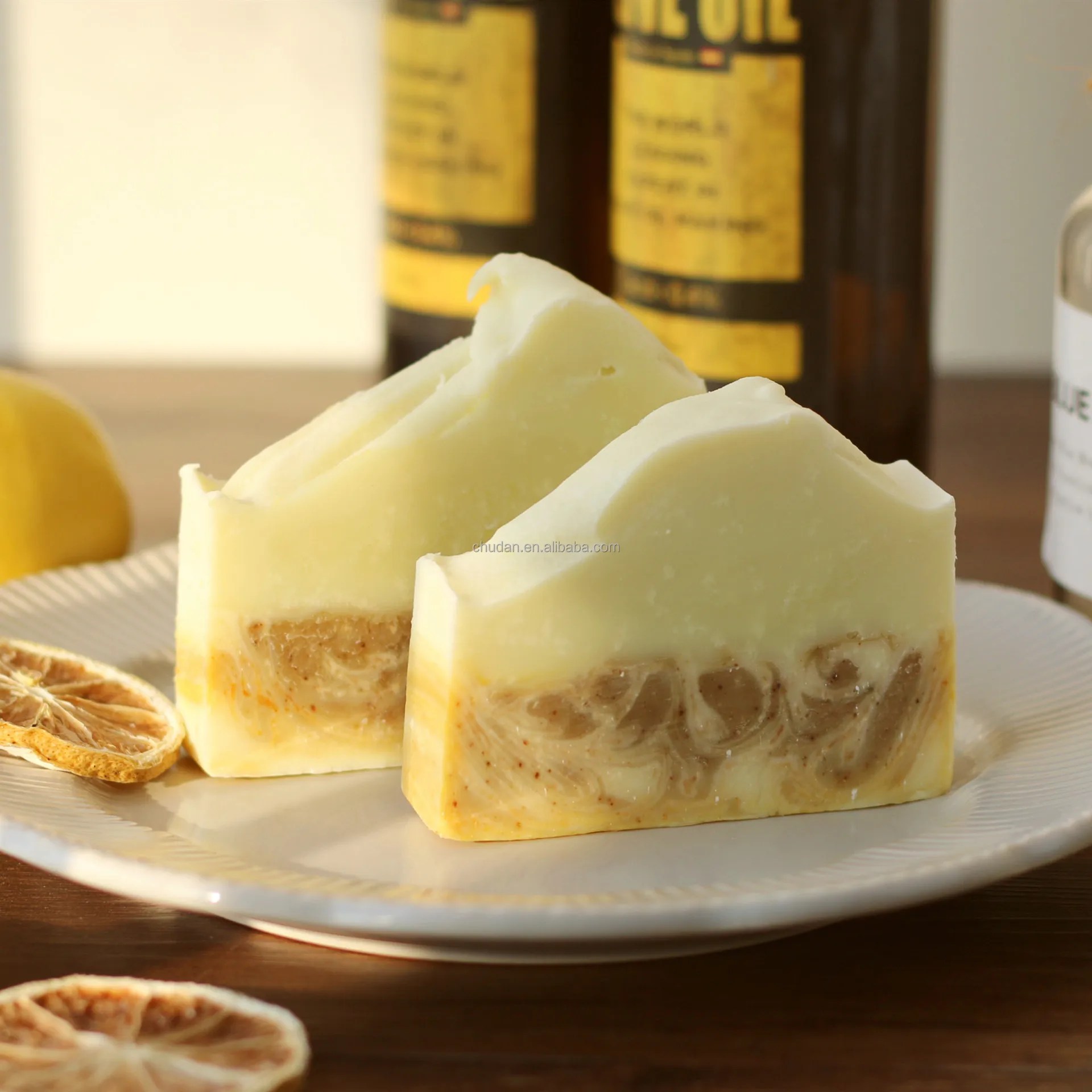 100% Pure & All-Natural Soap Gilt Cleansing Soap Active Anti-Acne Cleansing Skin Ball Handmade Soap