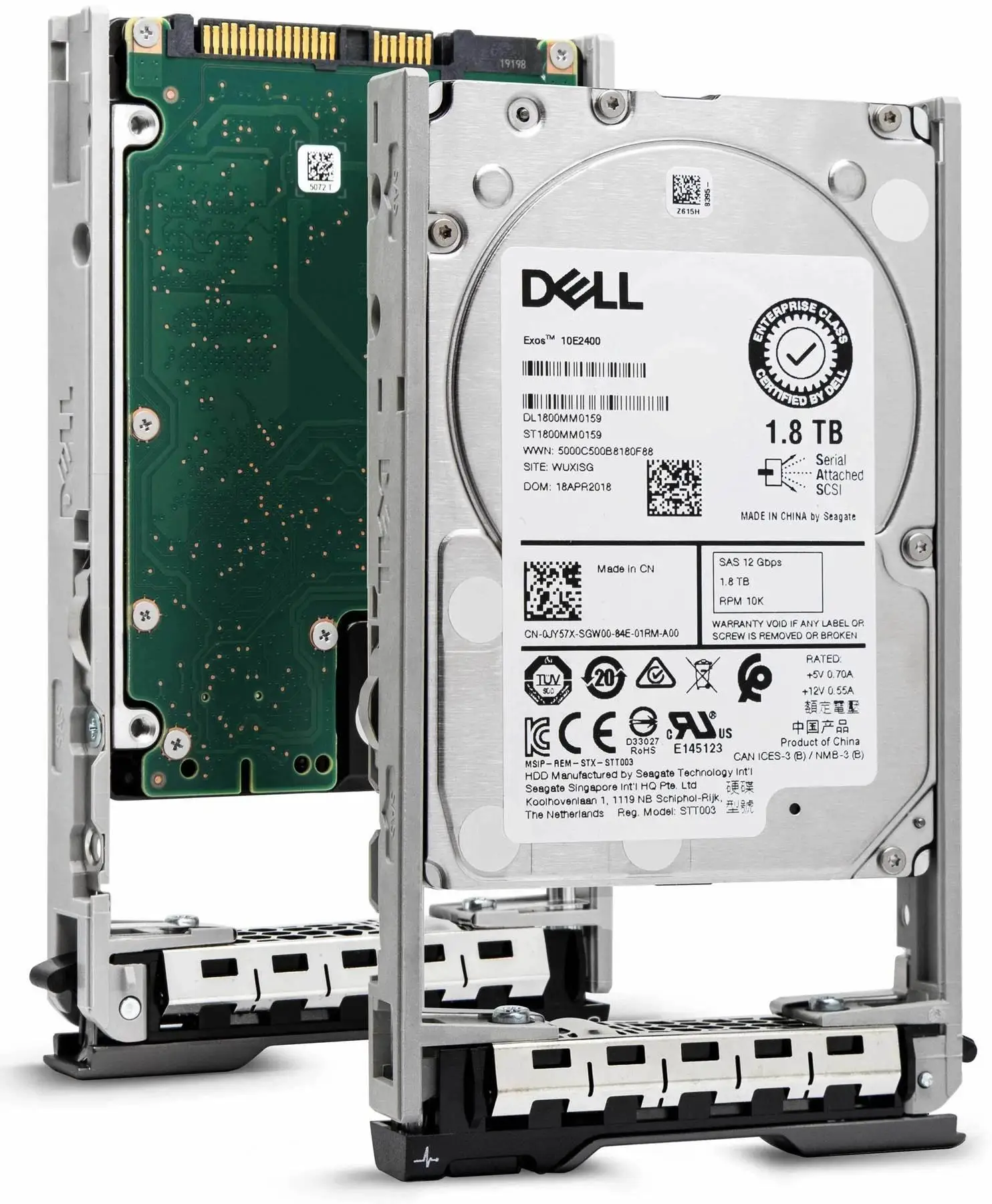  Оригинальный жесткий диск для сервера dell 1 8