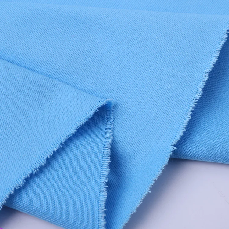 Stock Lot Fabric 97% Cotton 3% Elastane Stretch Twill Cotton Spandex Fabric For Men