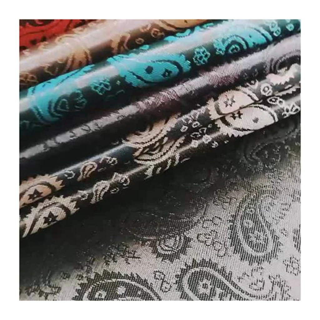 Indian market New style Taffeta Textile Fabric Jacquard Dobby Poly Taffeta fabric for Lining Fabric