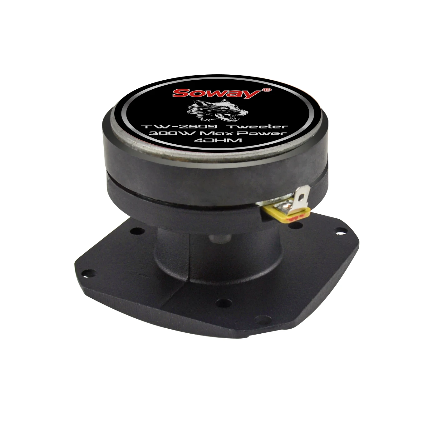 RMS 150 watt 4 ohm tweeter speakers Aluminum Tweeter Speaker soway TW-2521 4 inch 25mm tweeter speaker