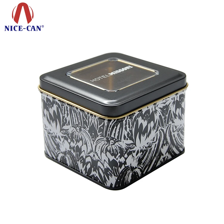 Оригинальный производитель, оптовая продажа, металлическая упаковочная жестяная коробка с окошком, высококачественные подарочные часы, жестяная коробка