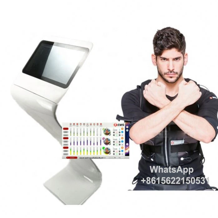 Hot Sell Muscle Simulator Suit Wireless Electric Muscle Electrostimulation Stimulator ems training Suit