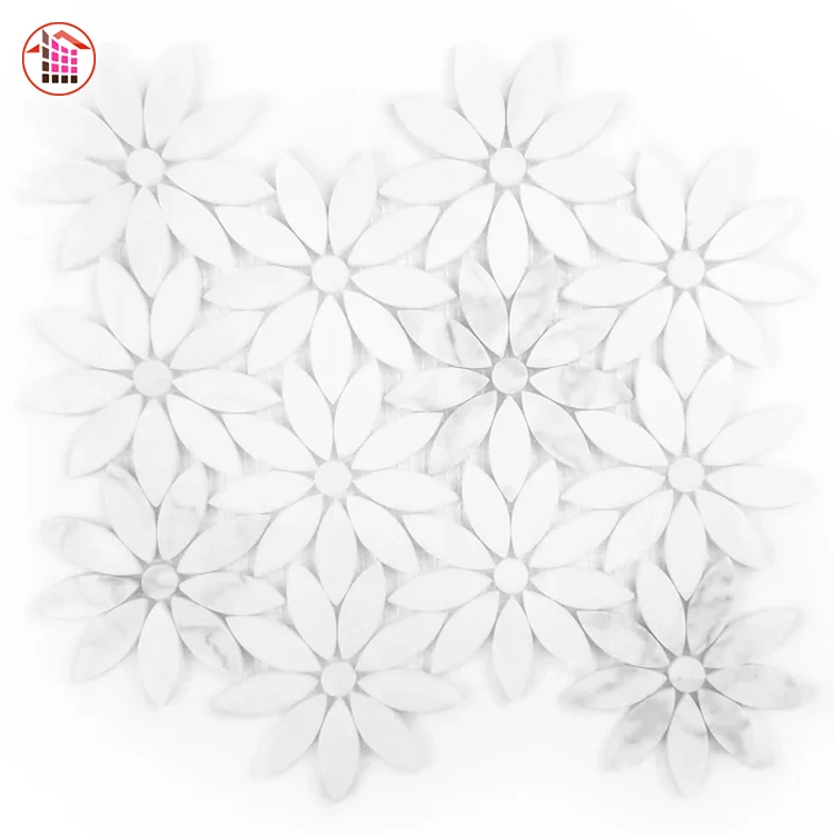 Classical design 8mm thickness glass and metal mix resin mosaic