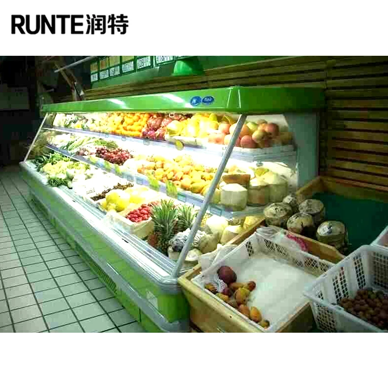 Commercial Display Cabinet/cooling Showcase/chiller Refrigerator for Vegetable and Fruit