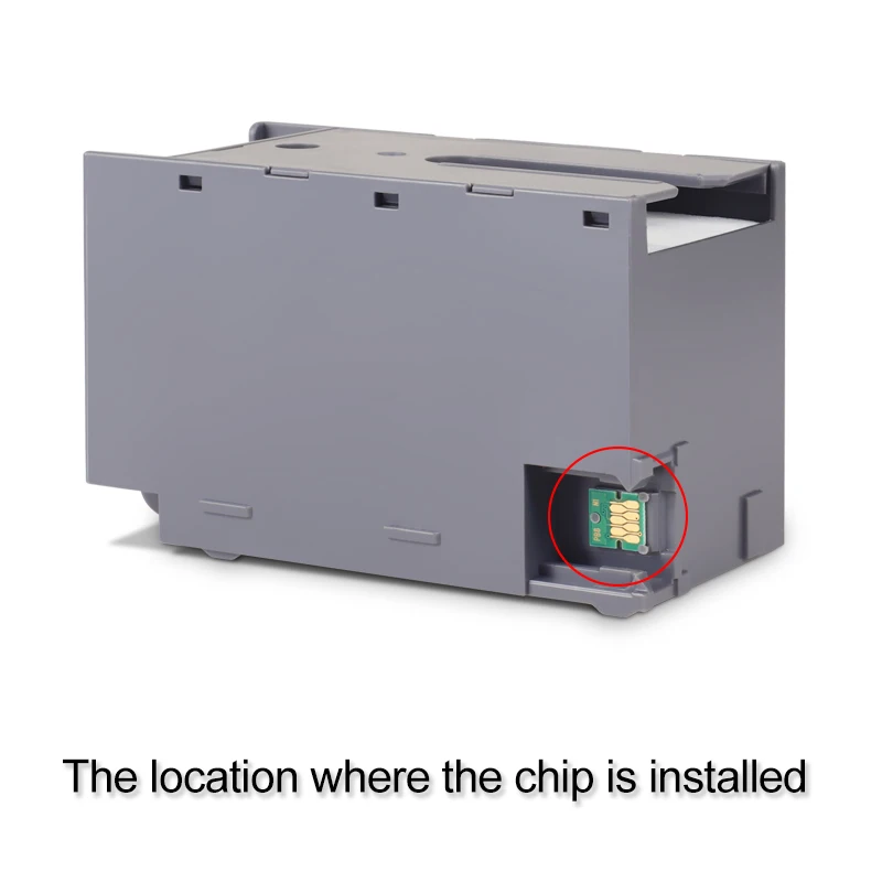 OCBESTJET T6715 T6716 Maintenance Tank Chip For Epson WorkForce Pro WF-C5290 C5790 C5210 C5710 C5290a C5290a Printer