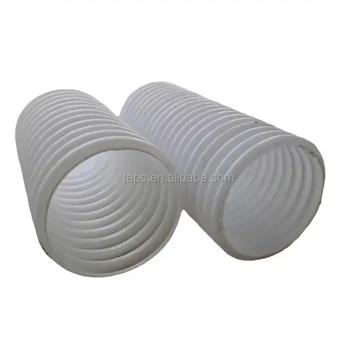 Дренажная дорожная труба Hdpe Китай оптовик полиэтилен двухслойная гофрированная дренажная для сточных вод