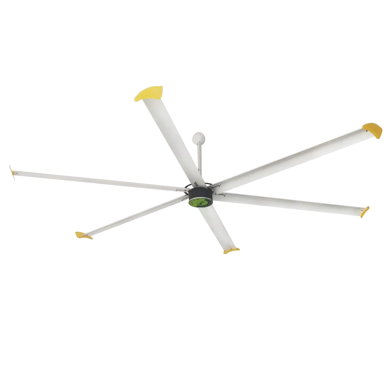 2.48m/8ft  HVLS industrial ceiling fan with PMSM motor big fan for railway station