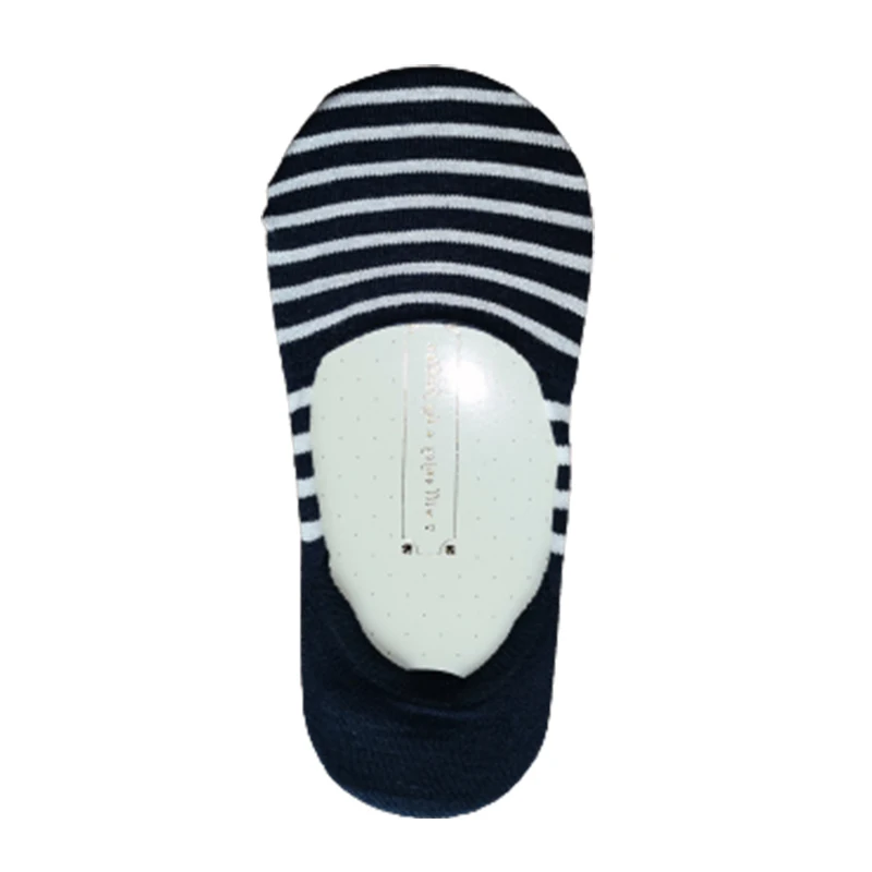 100% Cotton Women Invisible Socks Sliver Black Modern Classic Socks for Business Korean Crew Socks for Sale