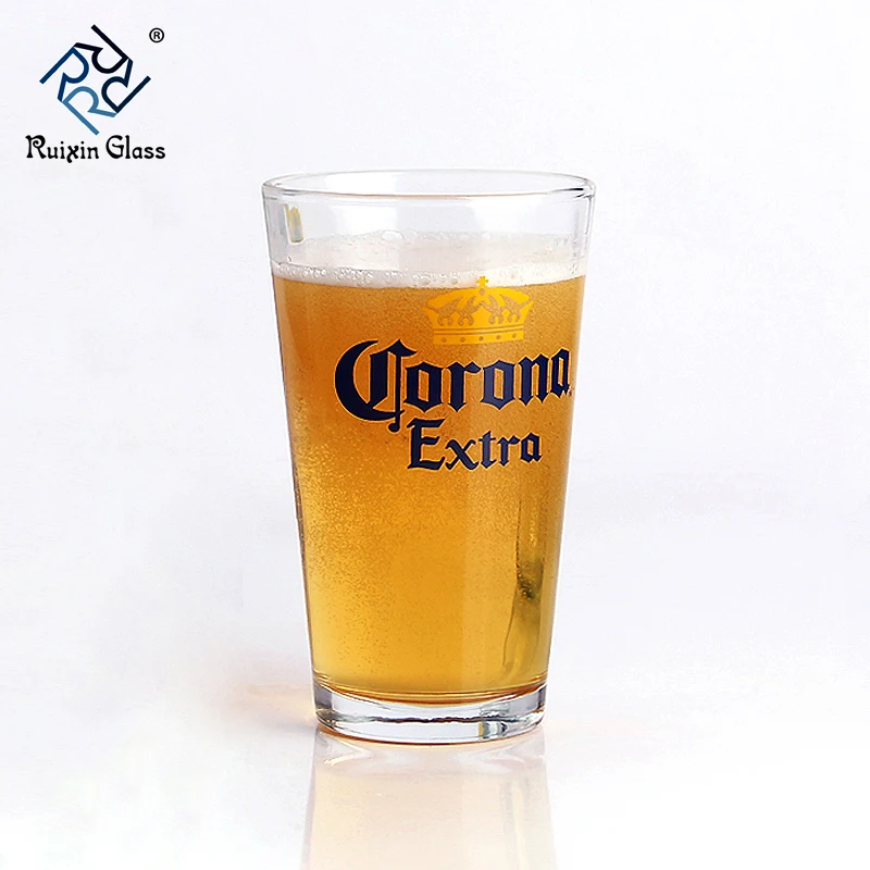 High quality Customized logo Wholesale 16 oz pint beer glass Pint Glass Beer Can Glass 16oz for promotion in stock
