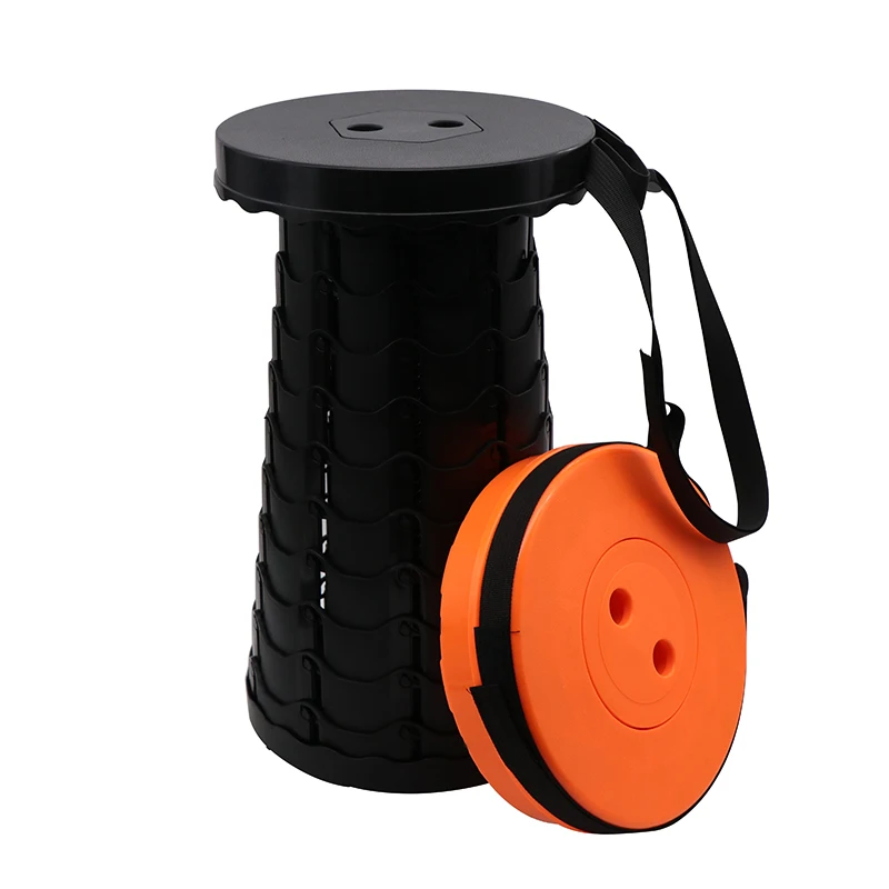 Outdoor Furniture Retractable Stool Chairs Portable Stool Lounge Folding Chair Camping Stool Foldable Convenient Fishing Chair