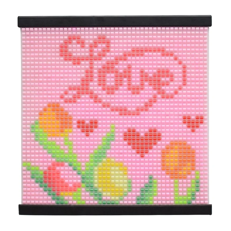 New design kids diy mesh canvas wall painting  5mm fuse beads without ironing perler fuse beads for children