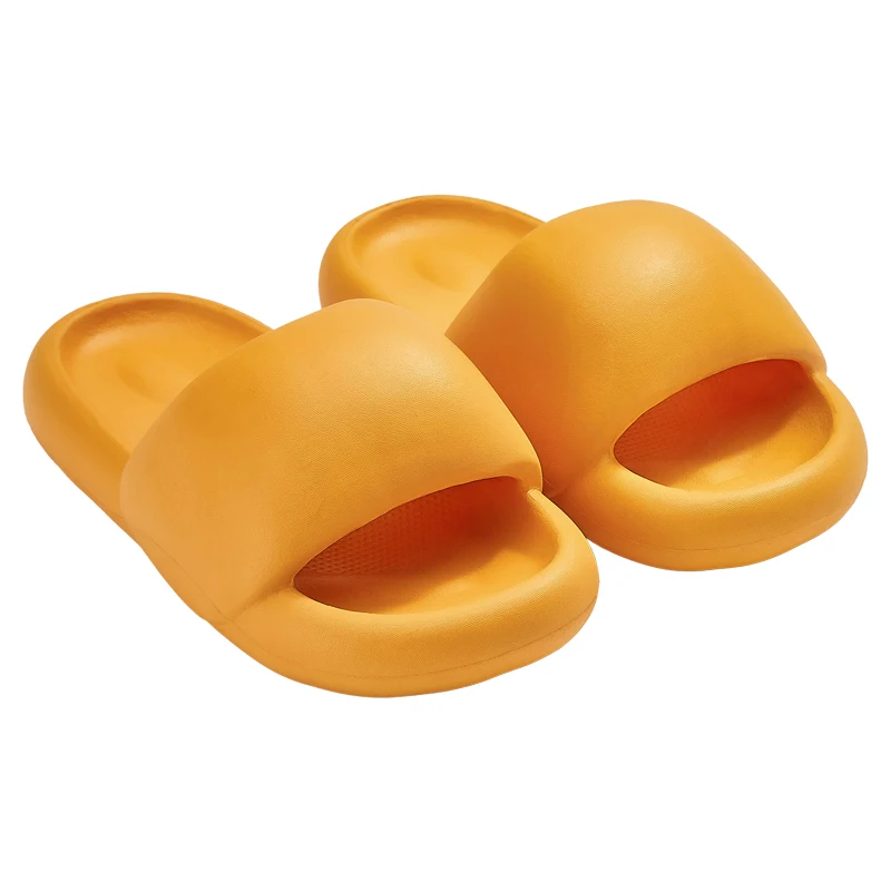 2022 new designer summer jelly color men and women foam runner pillow nurse slide slippers custom logo oem sandal slide slippers