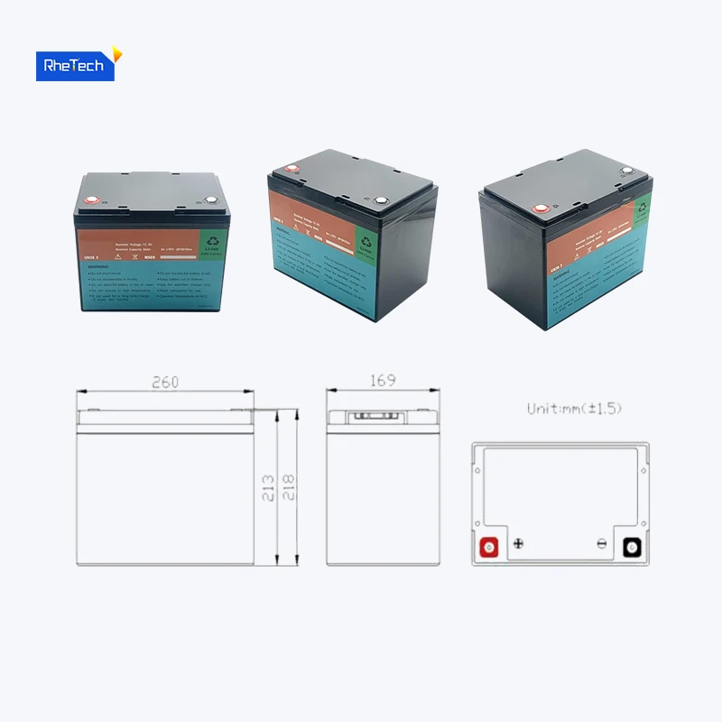 Golf Electric Car Lithium Battery 12 V 12.8v 12ah 24ah 33ah Safe And Environmentally Friendly 5000 Cycles Of Lithium Battery