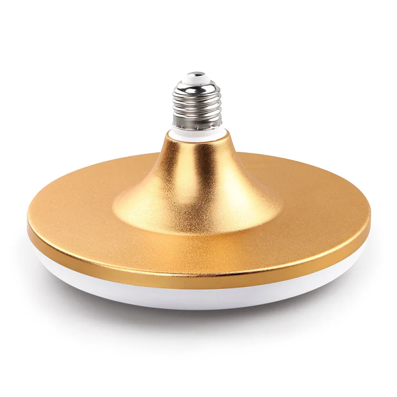 Color UFO Football Lamp Foldable LED Bulb AC180-265V 40W E27 High Brightness