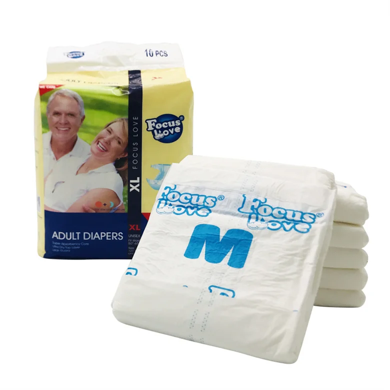 Ultra thick diapers adults incontinence underwear for hospital Disposable Adult Diapers